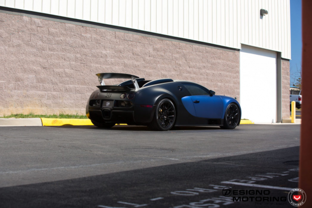 Bugatti Veyron на дисках Vossen M-X3 Bugatti Veyron на дисках Vossen M-X3
