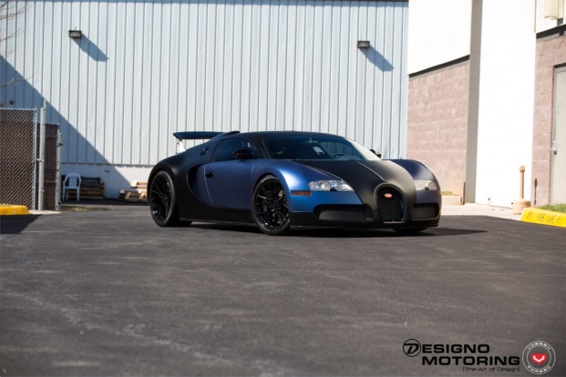 Bugatti Veyron на дисках Vossen M-X3 Bugatti Veyron на дисках Vossen M-X3