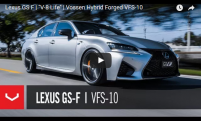 Lexus GS F | V-8 Life | Vossen Hybrid Forged VFS-10